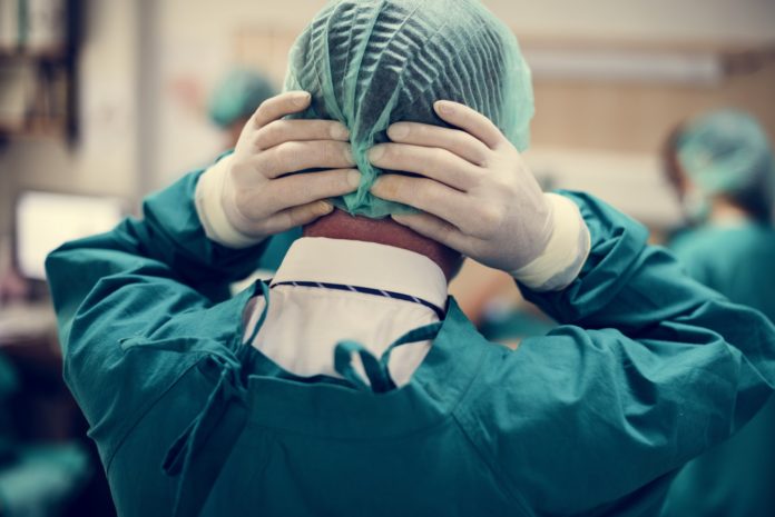 Doctor are preparing for an operation Doctor are preparing for an operation